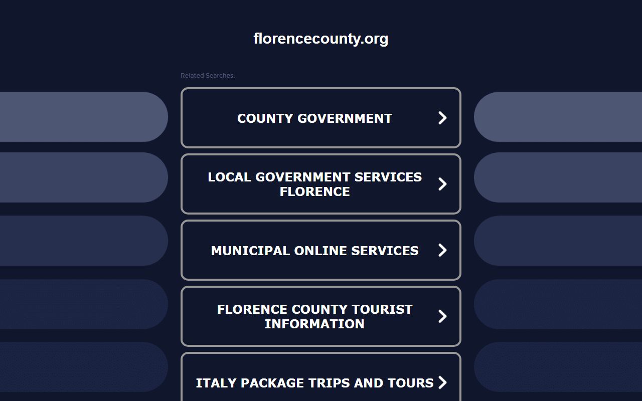 Florence County Clerk of Court criminal records