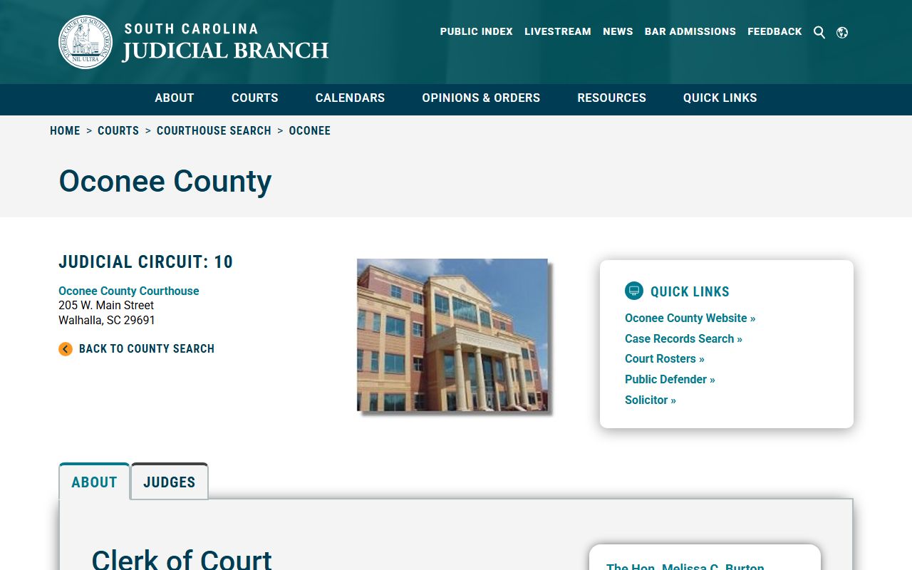 Oconee County courthouse criminal records access